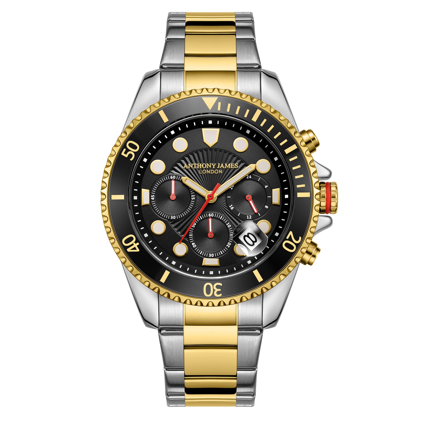 Stealth Chronograph Two Tone Black