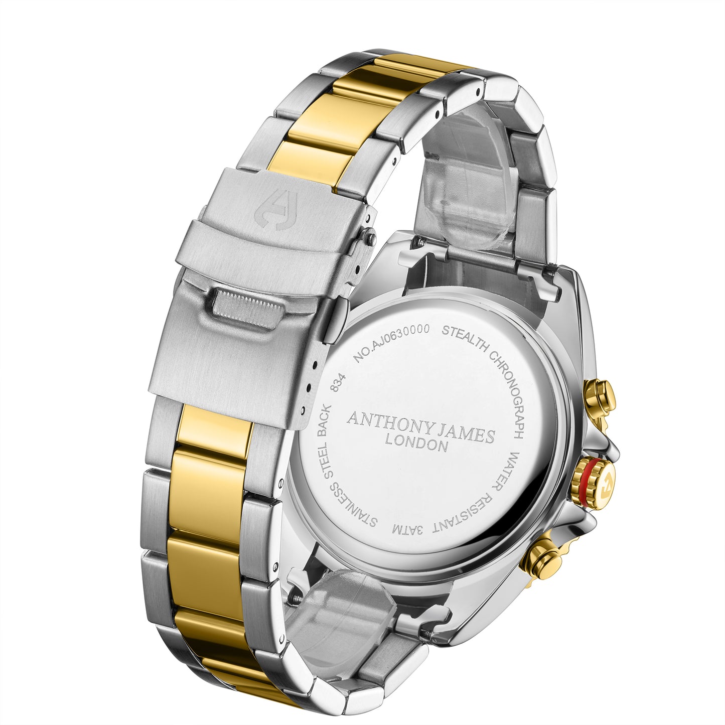 Stealth Chronograph Two Tone Black