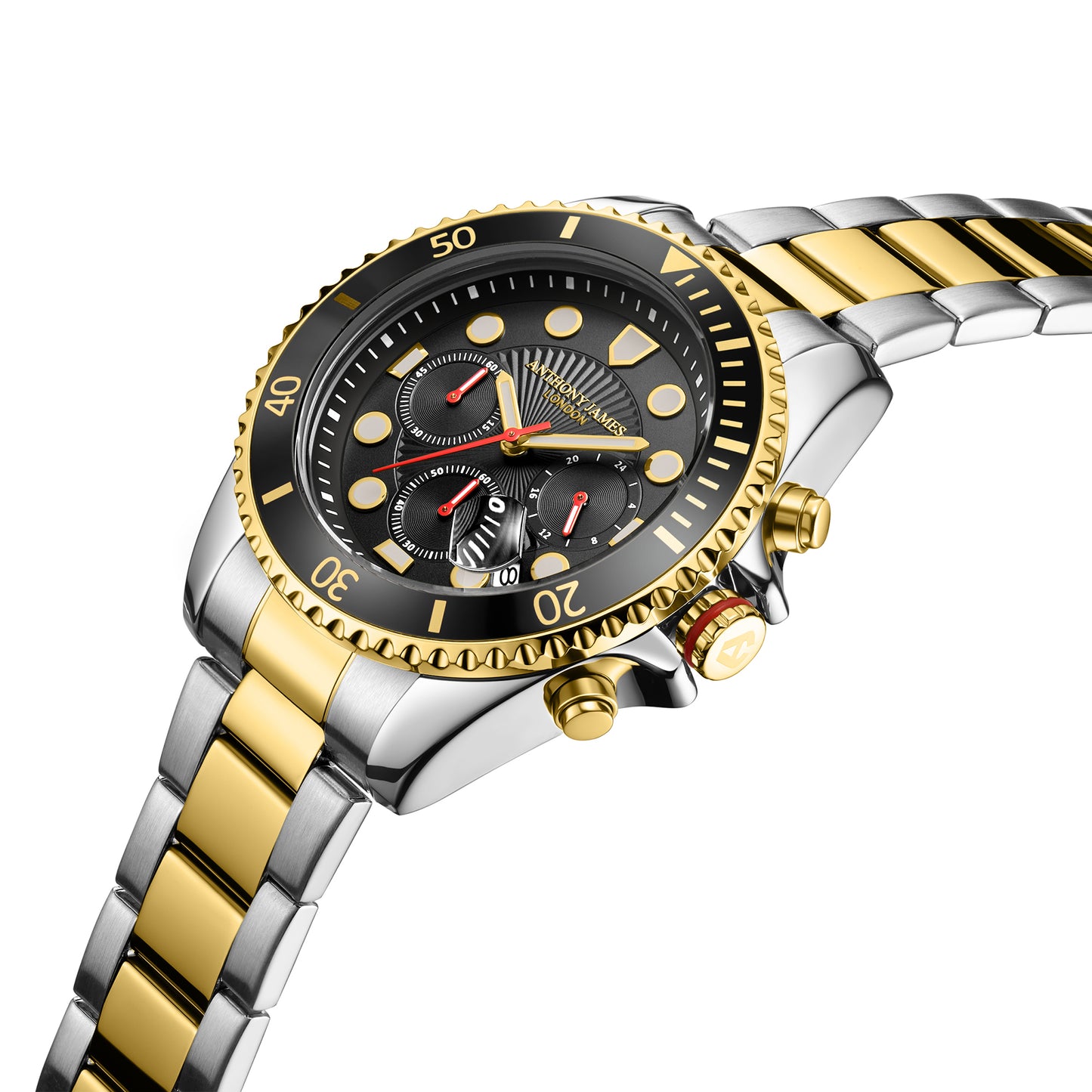 Stealth Chronograph Two Tone Black