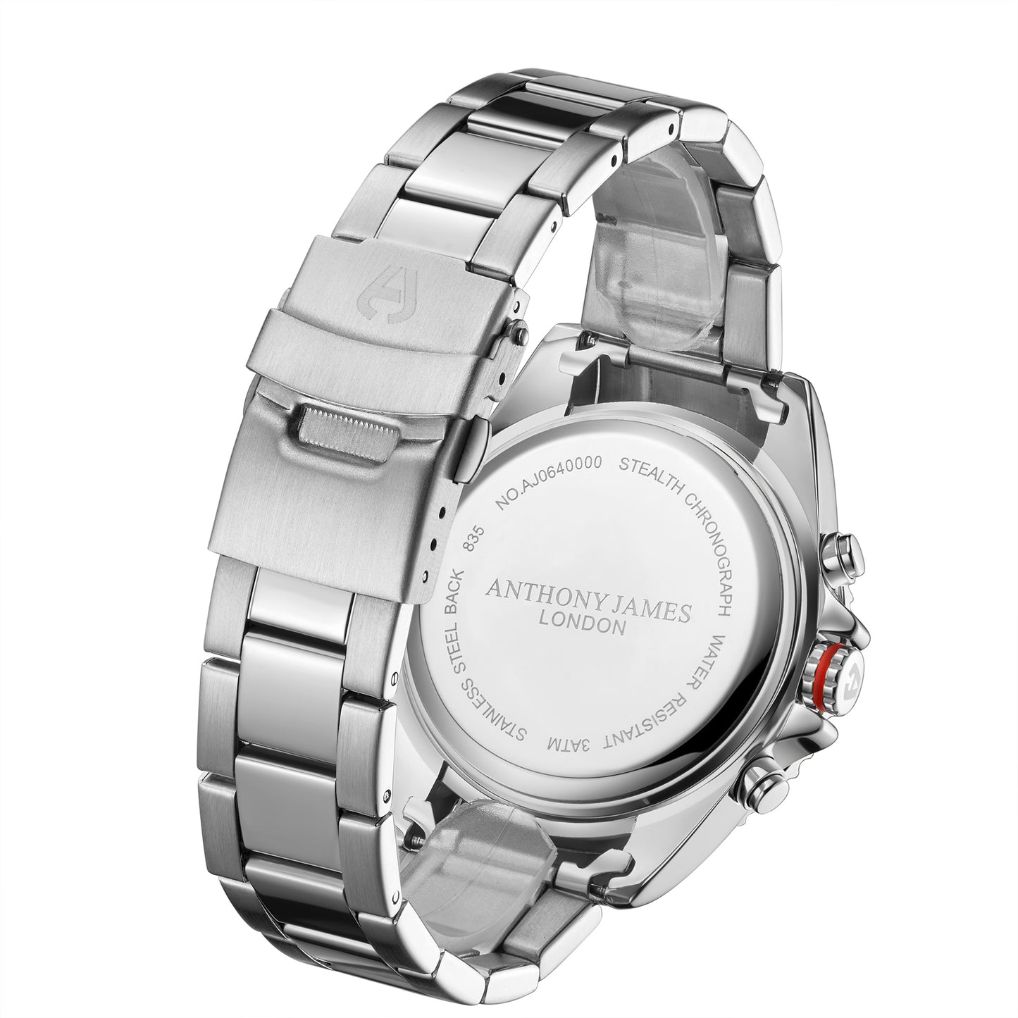 Stealth Chronograph Steel Black