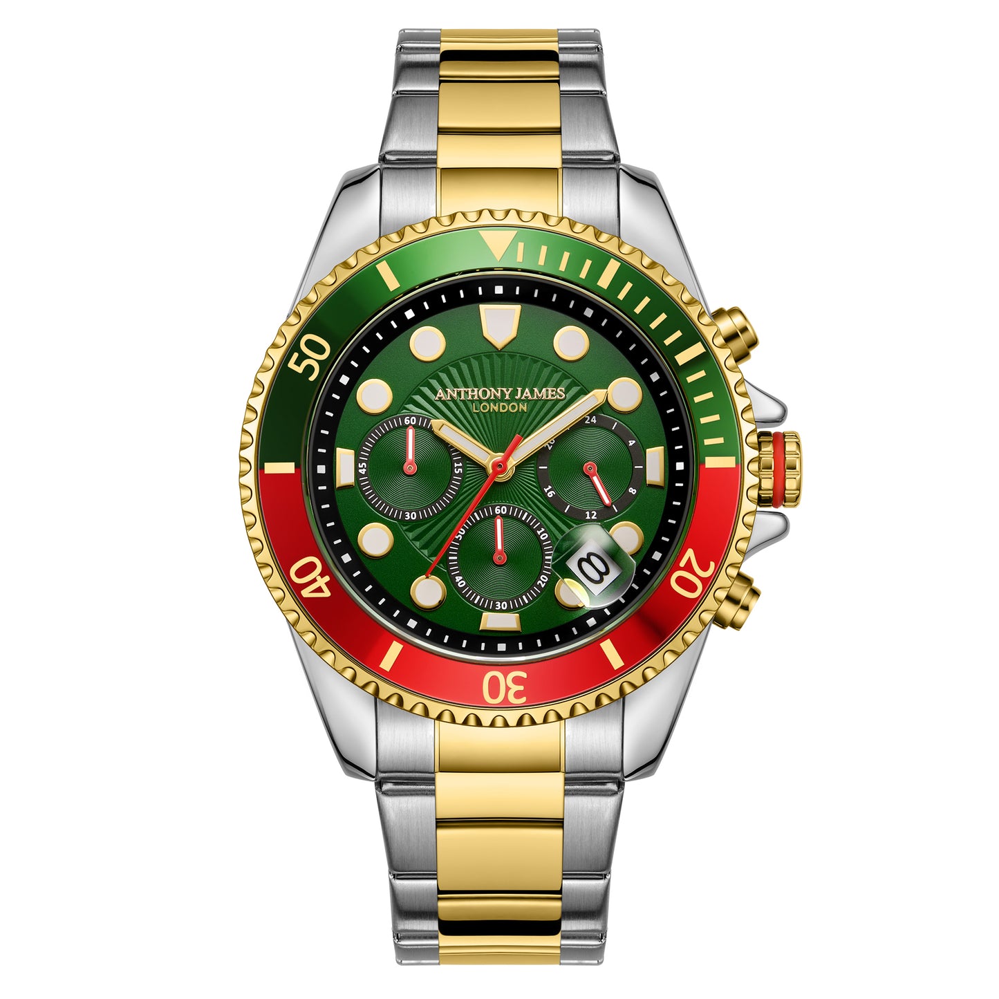 Stealth Chronograph Two Tone Green