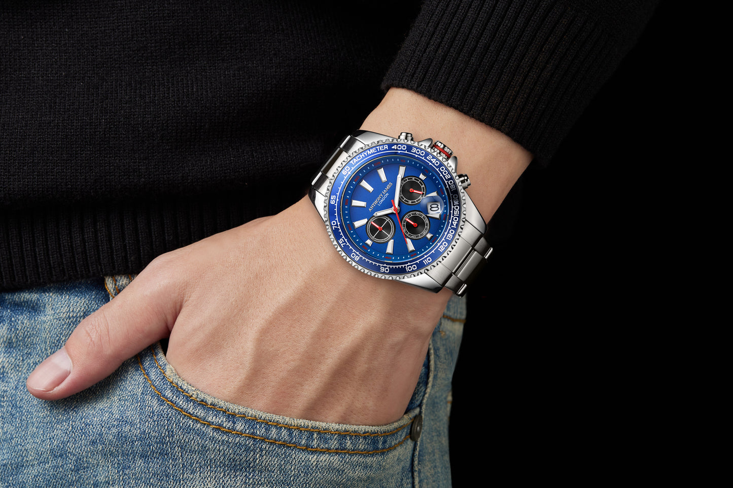 Speed Chronograph Steel Blue