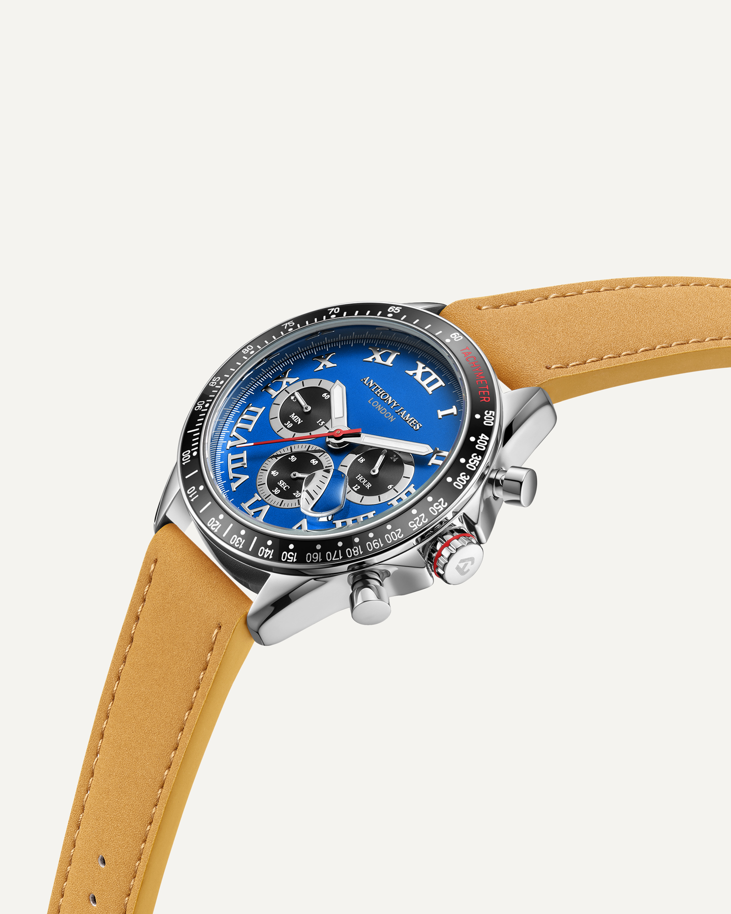 Tachymeter Turbo Steel Blue