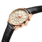 Hand Assembled Anthony James Classic Chronograph Rose White