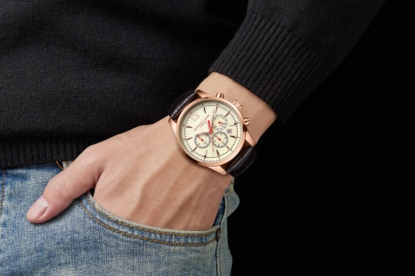 Classic Chronograph Rose White