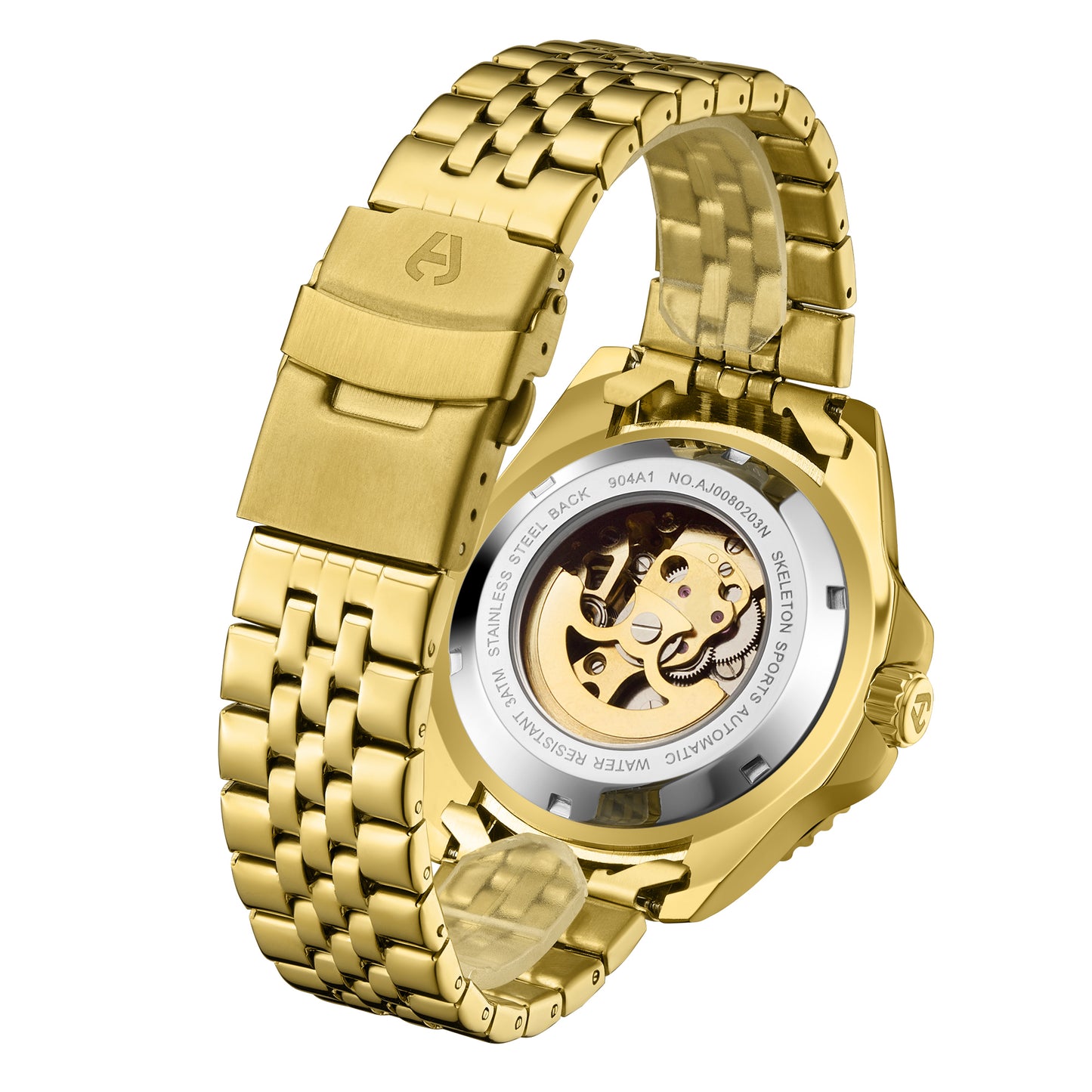 Skeleton Sports Automatic Gold