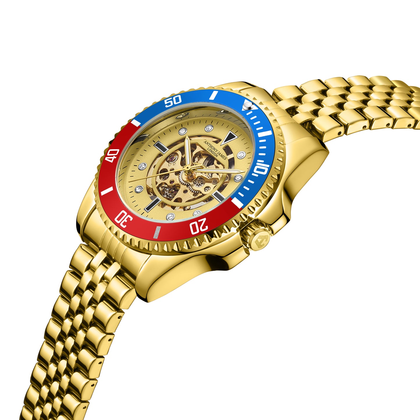 Skeleton Sports Automatic Gold