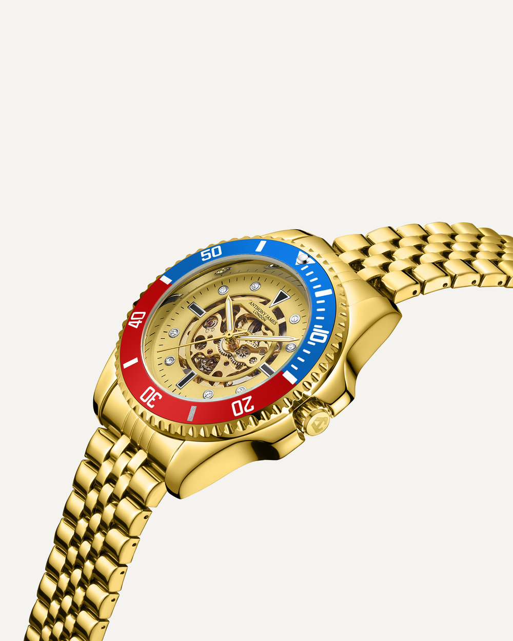 Skeleton Sports Automatic Gold