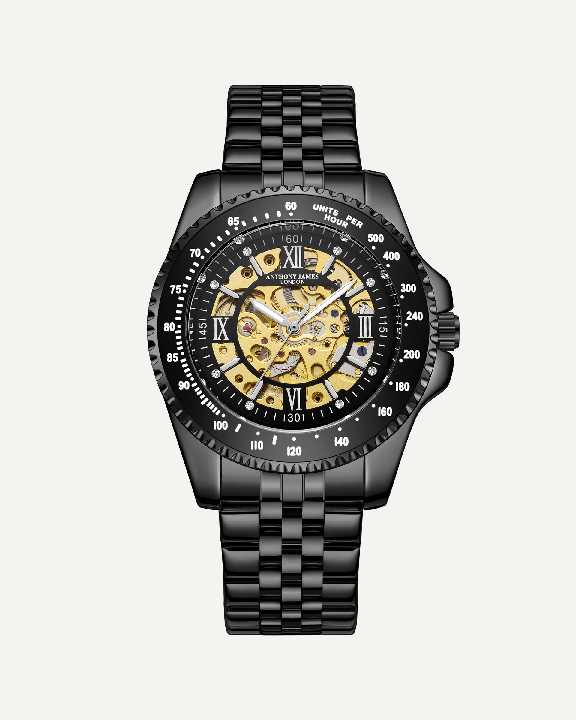 Tachymeter Sports Automatic Black – anthonyjameswatches