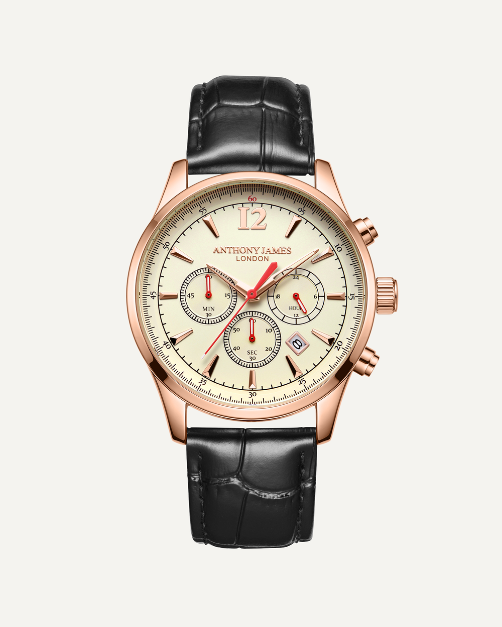 Classic Chronograph Rose White