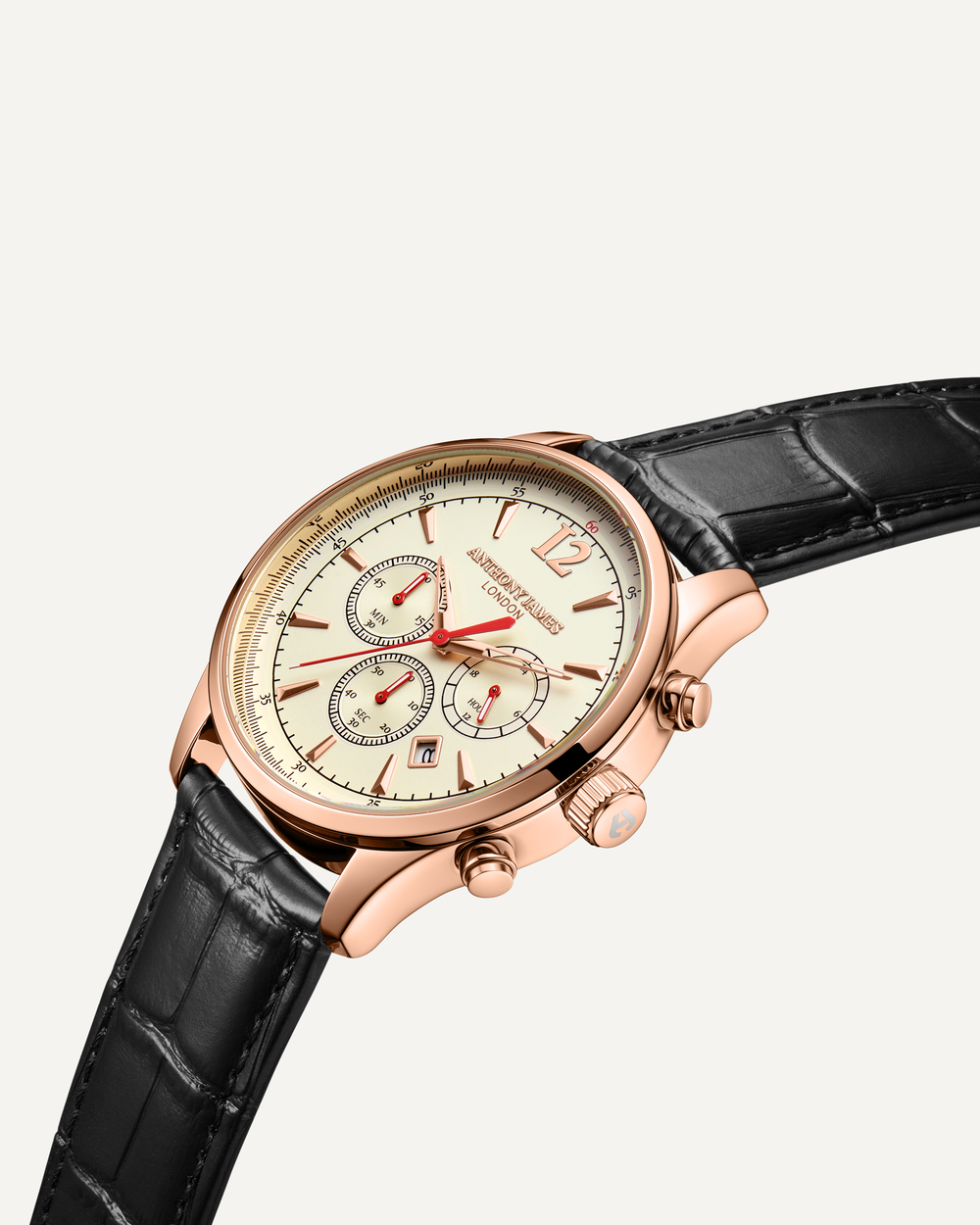 Classic Chronograph Rose White