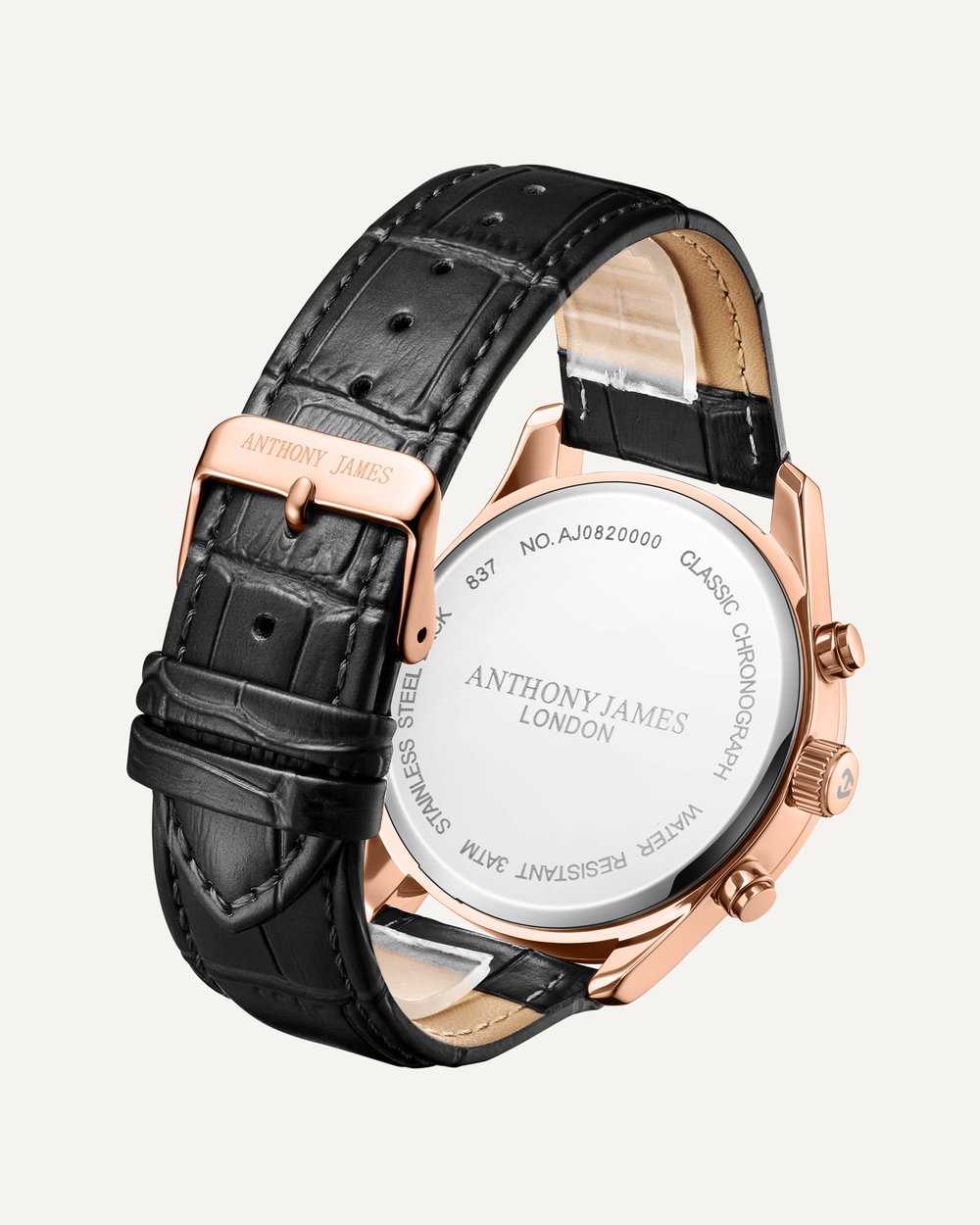 Classic Chronograph Rose White