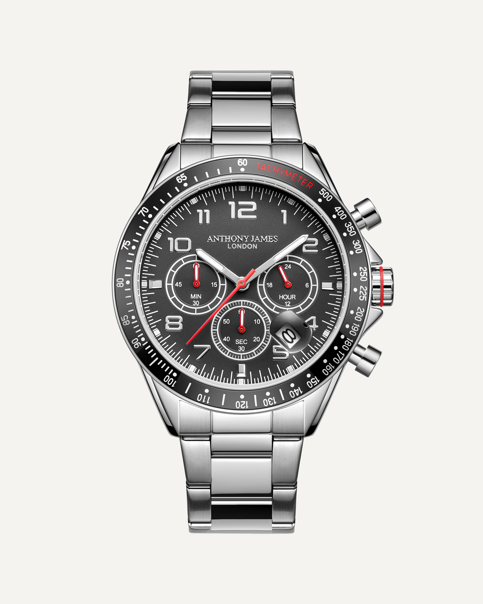Tachymeter Chrono Steel