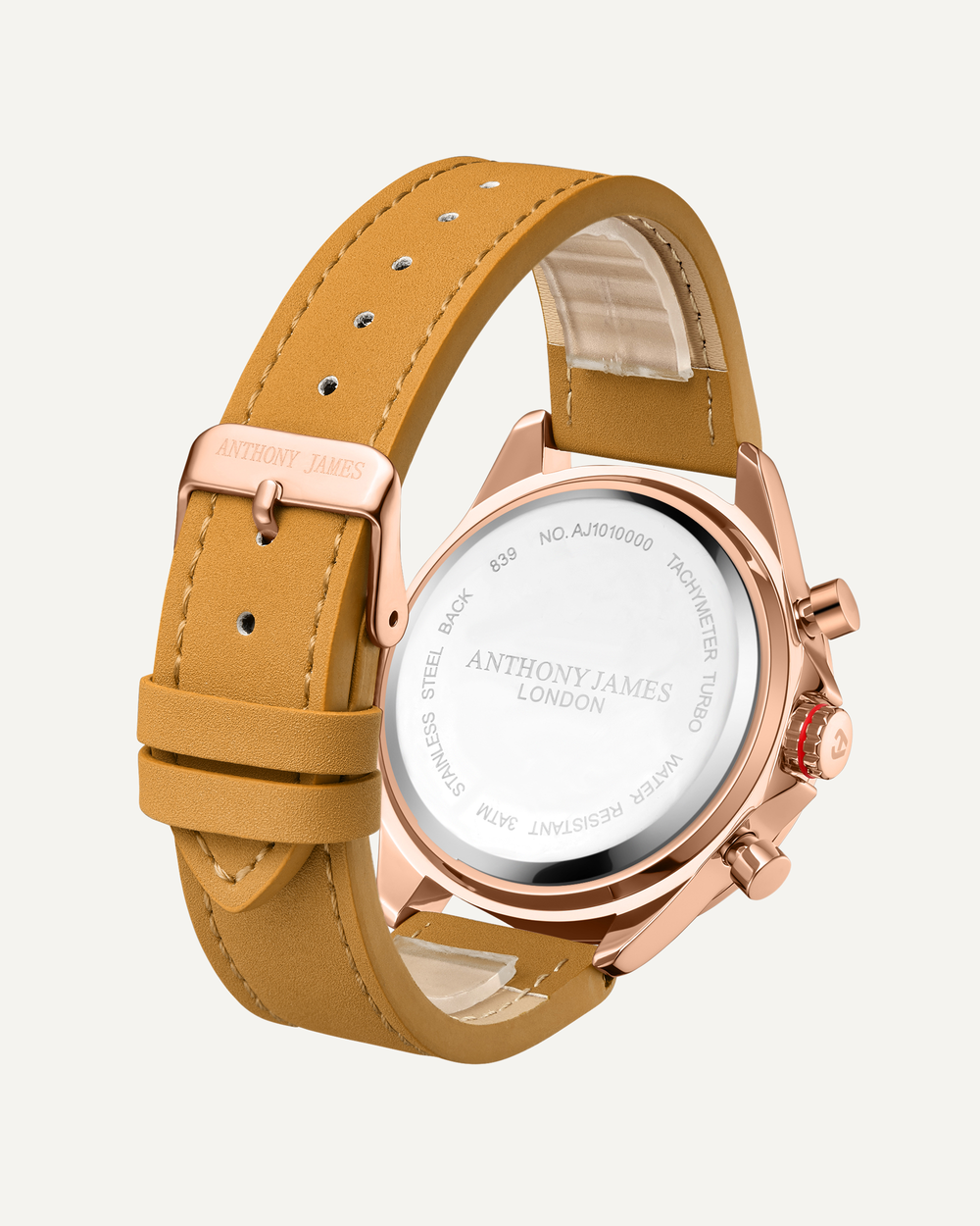 Tachymeter Turbo Gold Brown