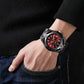 Hand Assembled Anthony James Limited Edition Chrono Radar Red (6657402372160)